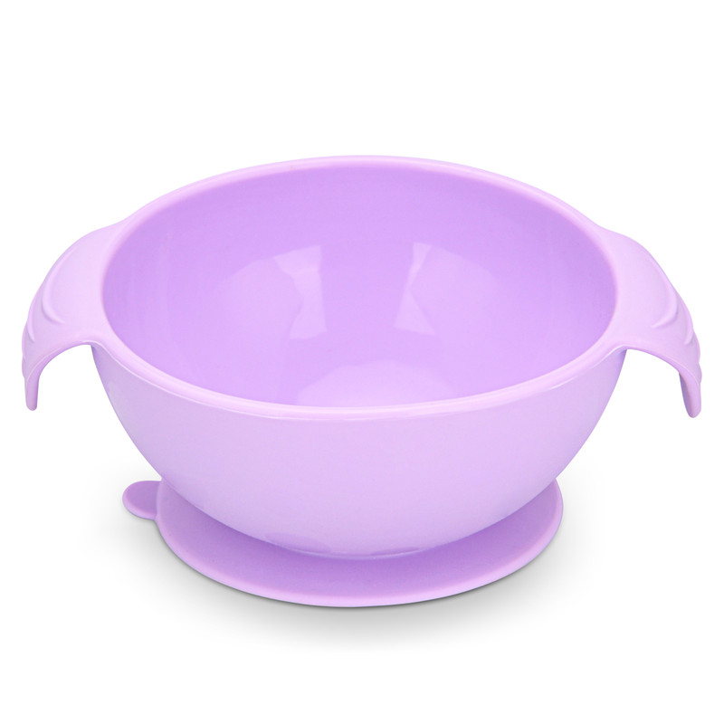 Fissman Silicone Bowl For Kids Purple 320ml