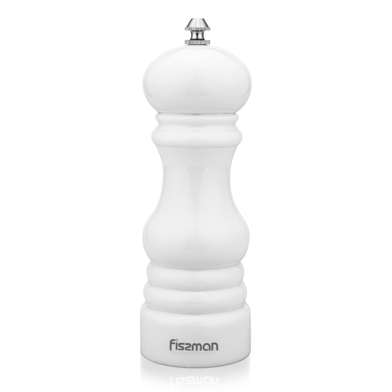 Fissman Salt And Pepper Mill Grinder White 16.5x5.5cm