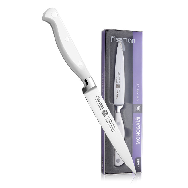 Fissman 5" Utility Knife Monogami (X50crmov15 Steel)