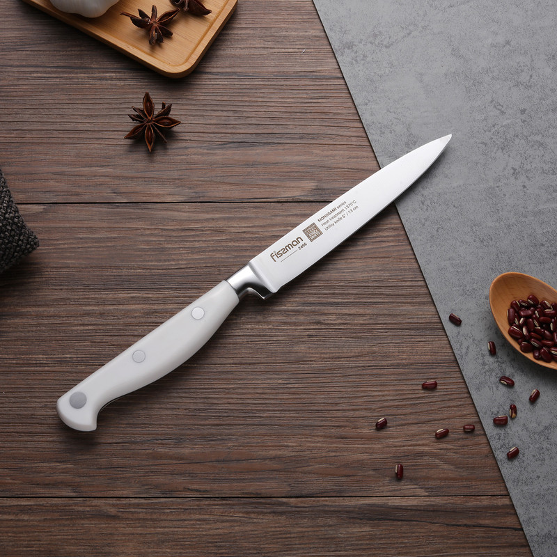 Fissman 5" Utility Knife Monogami (X50crmov15 Steel)