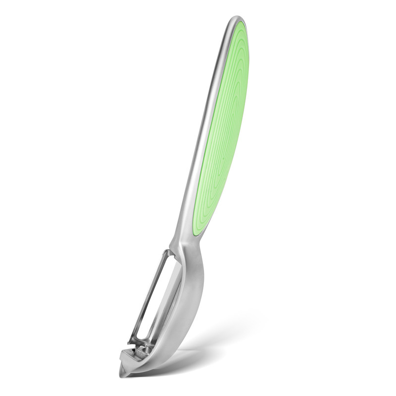Fissman P-Shape Peeler with Zinc and Alloy  Luminica Series Green 17cm