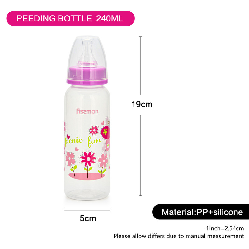 Fissman Feeding Bottle 240ml (Plastic)