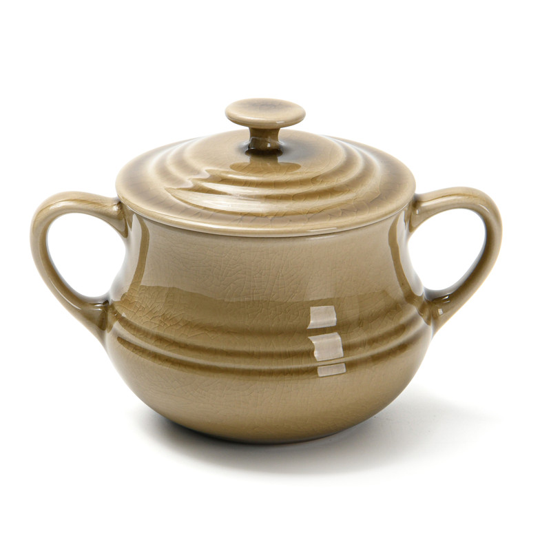 Fissman Sugar Bowl 158x11x11cm 450ml Beige Crackle (Ceramic)