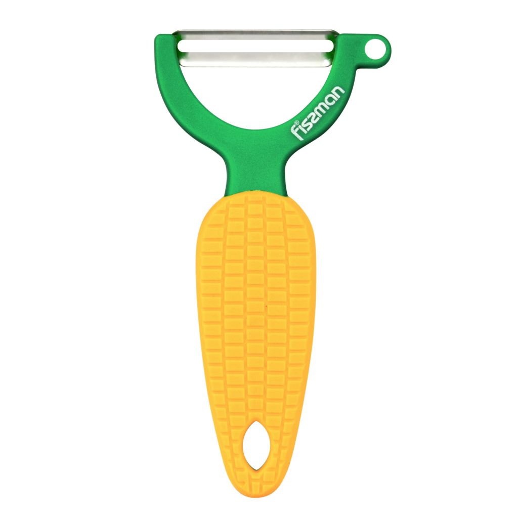 Fissman Y-Shaped Peeler With Blades Yellow/Green 5x13.5cm