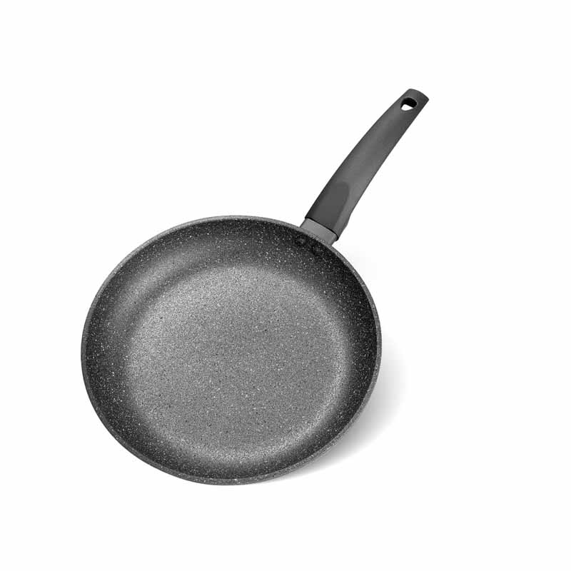 Fissman Frying Pan Grey Stone 24x4.5cm (Aluminum With Non-Stick Coating)