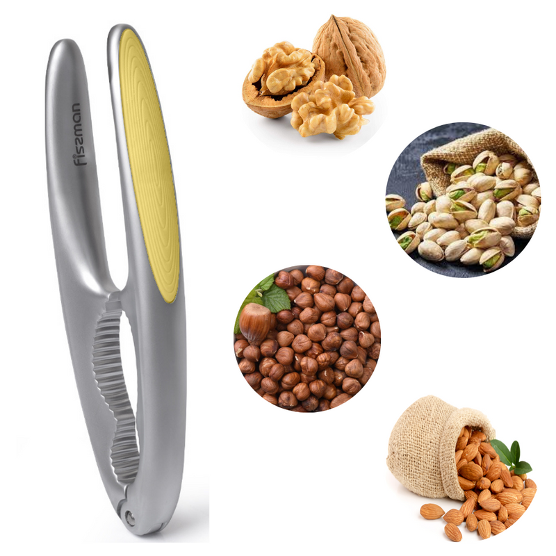 Fissman Nutcracker Zinc Alloy  Luminica Series Grey/Yellow 16cm