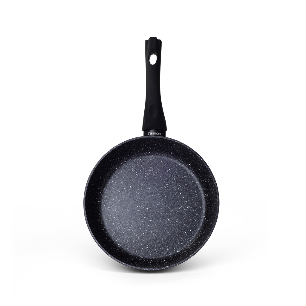 Fissman Deep Frying Pan Fiore 24x6.5cm (Aluminum With Non-Stick Coating)