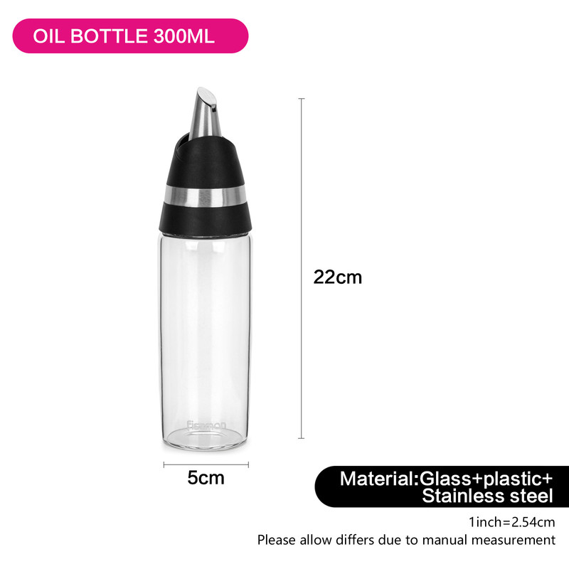 Fissman Oil Or Vinegar Bottle 300ml (Glass)