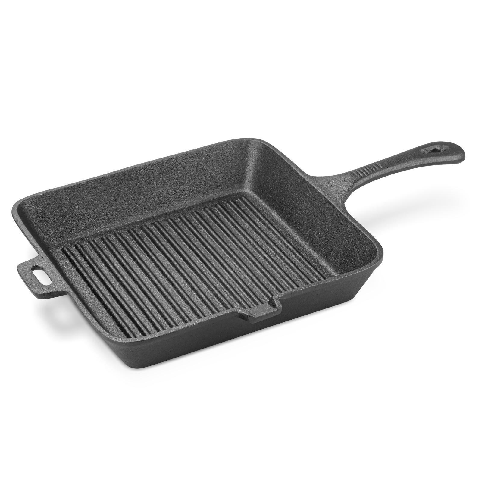 Fissman Square Grill Pan 26x4.5cm With Helper Handle (Cast Iron)