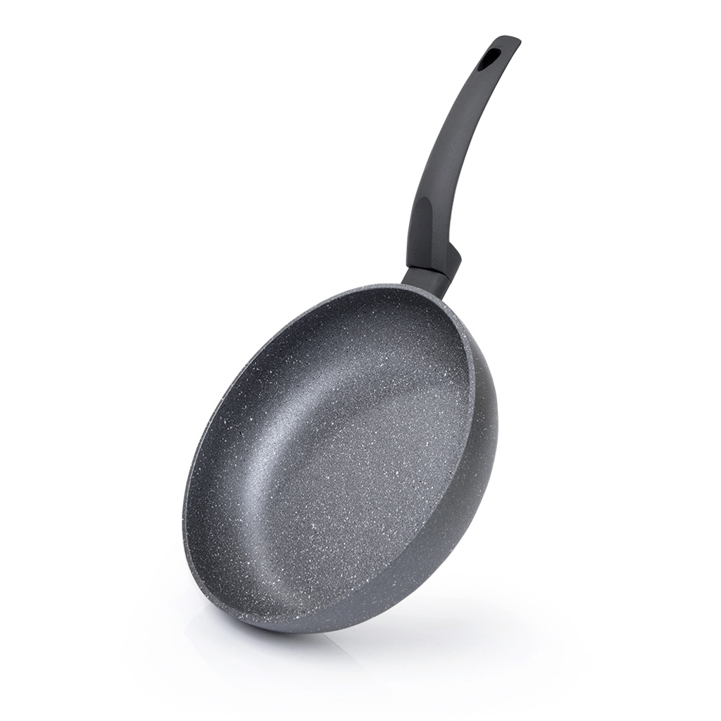 Fissman Deep Pan Grey Stone 26x6.5cm (Aluminum With Non-Stick Coating)