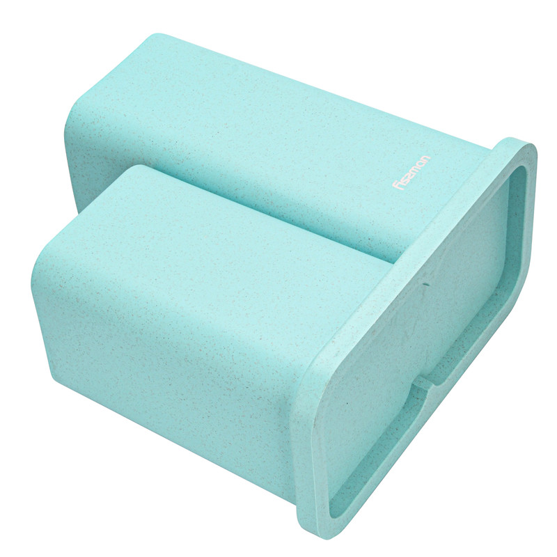 Fissman Kitchen Knife And Utensil Organizer 10x10x23 + 10x10x17cm. Tiffany (Plas