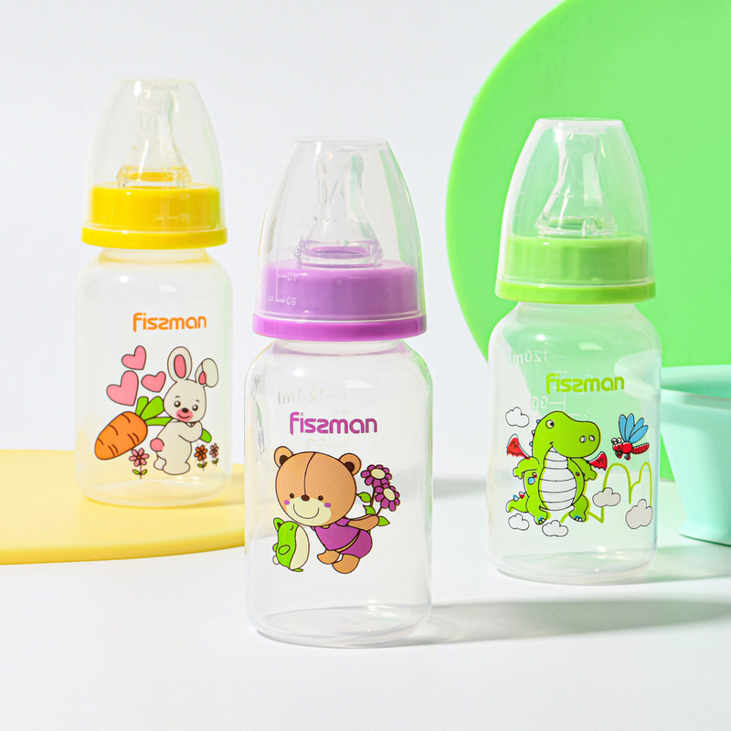 Fissman Feeding Bottle 120ml (Plastic)
