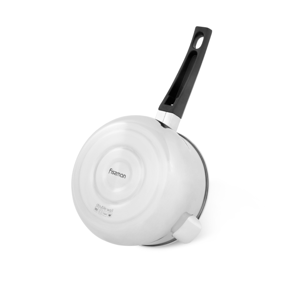Fissman Double Wall Saucepan Bain-Marie 16x9cm/950ml (Stainless Steel)