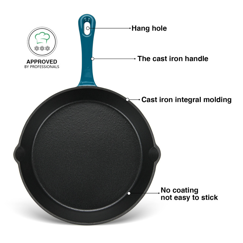 Fissman Frying Pan 26x5.0cm (Enamel Cast Iron)