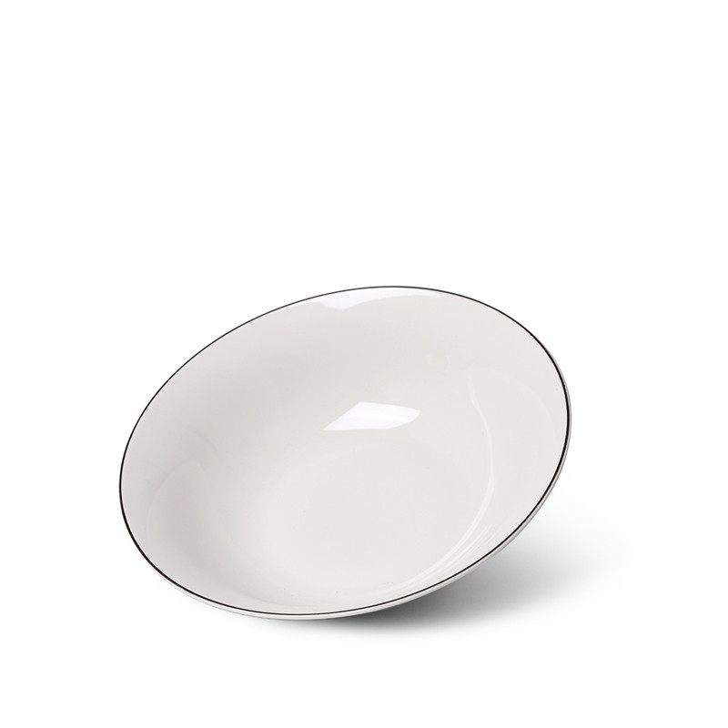 Fissman Salad Bowl Aleksa 23cm White (Porcelain)