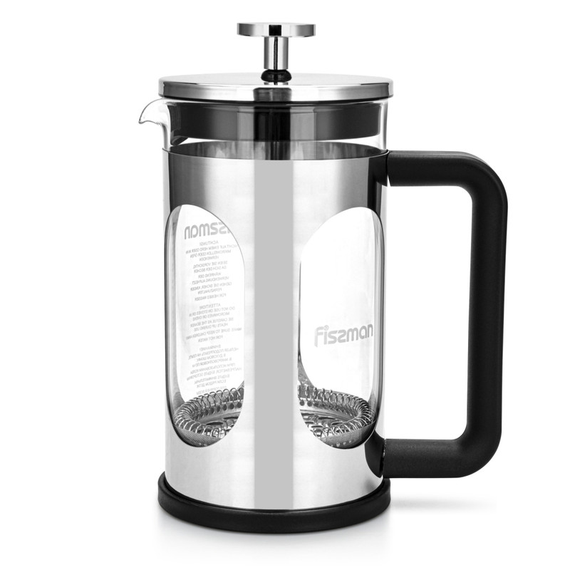 Fissman French Press Coffee Maker Corretto 600ml (Borosilicate Glass)
