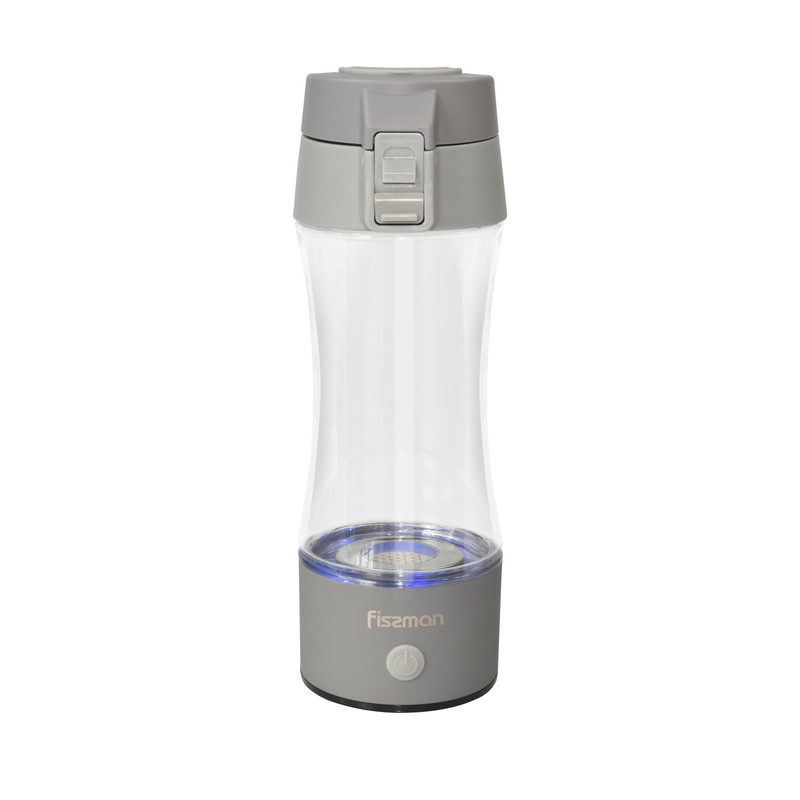 Fissman Portable Hydrogen Rich Water Generator 320ml. Grey (Plastic)