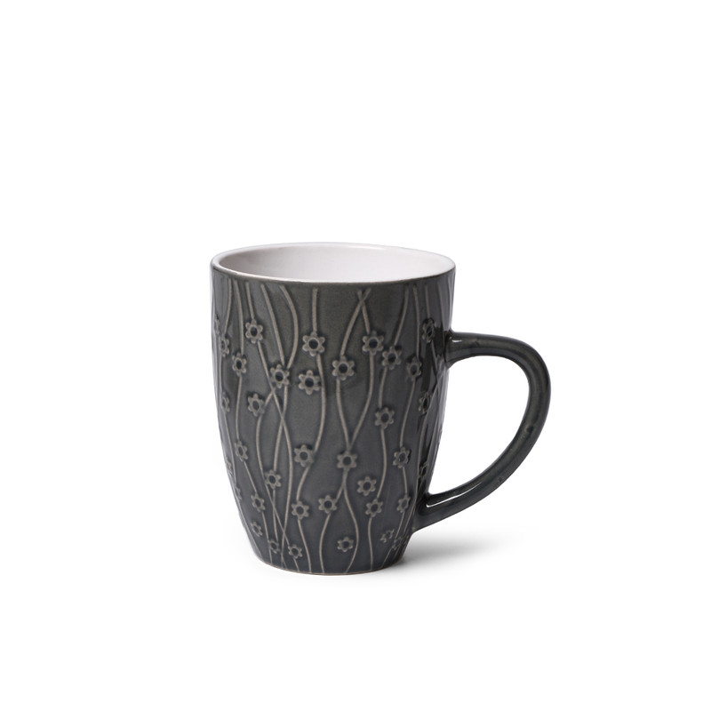 Fissman Mug 370ml Grey (Ceramic)