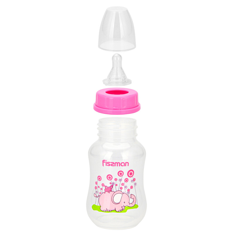 Fissman Feeding Bottle 125ml (Plastic)