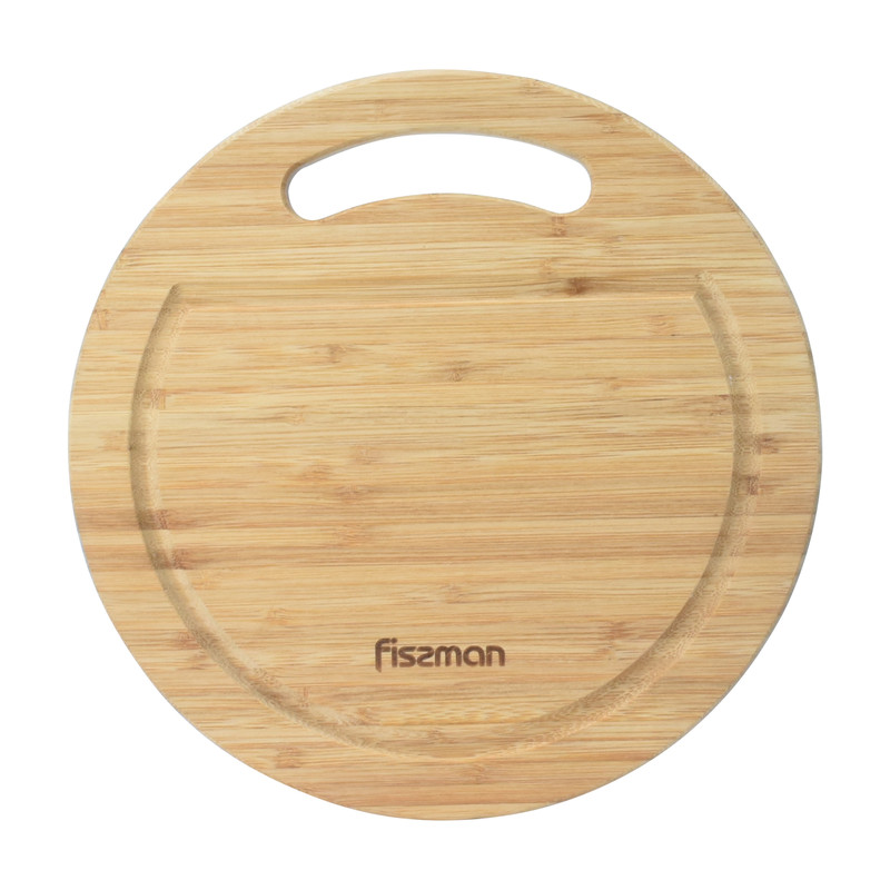Fissman Cutting Board Round 25x25x1.9cm (Bamboo)