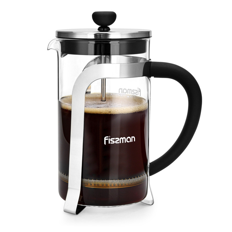 Fissman French Press Coffee Maker Breve 350ml (Borosilicate Glass)