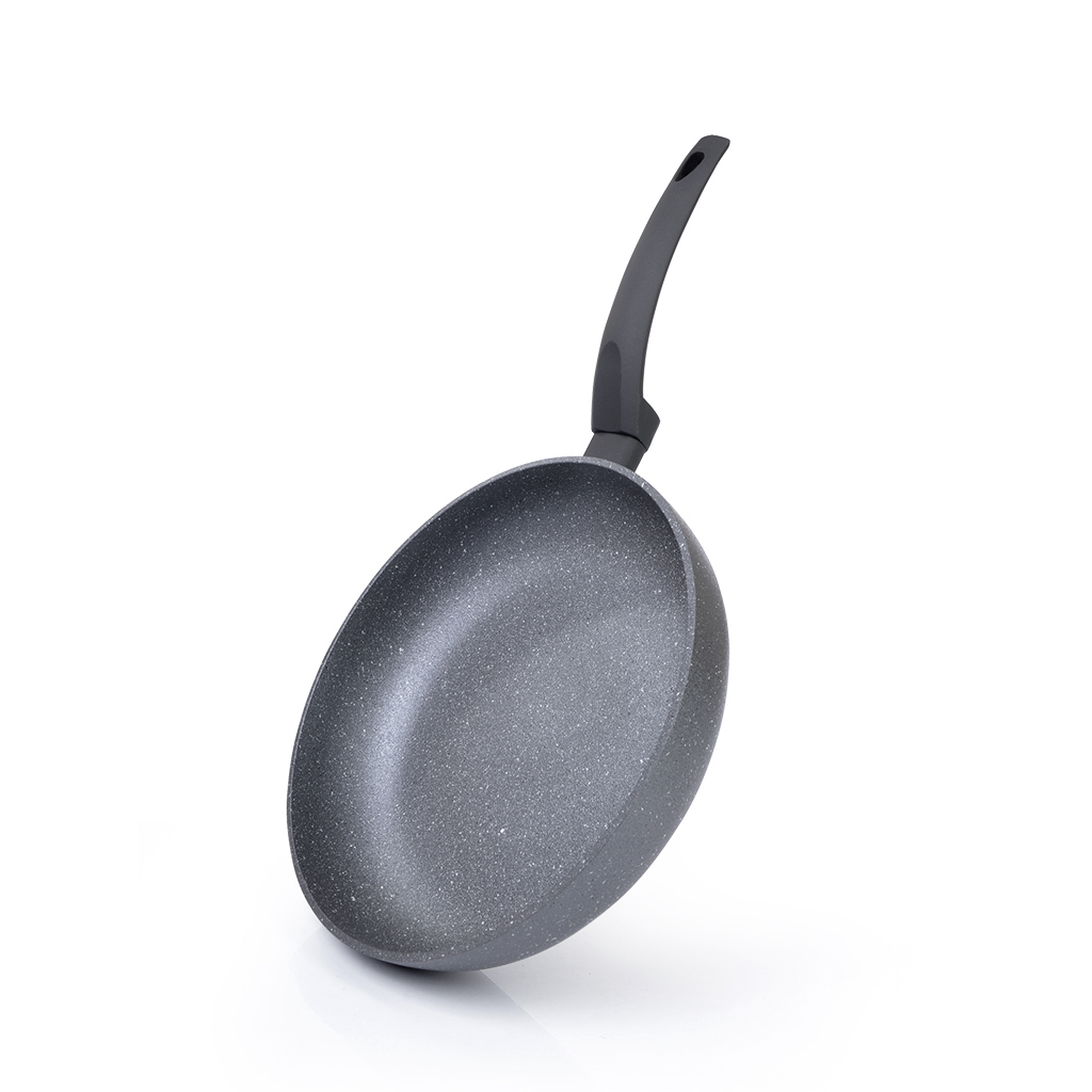 Fissman Deep Pan Grey Stone 28x6.5cm (Aluminum With Non-Stick Coating)