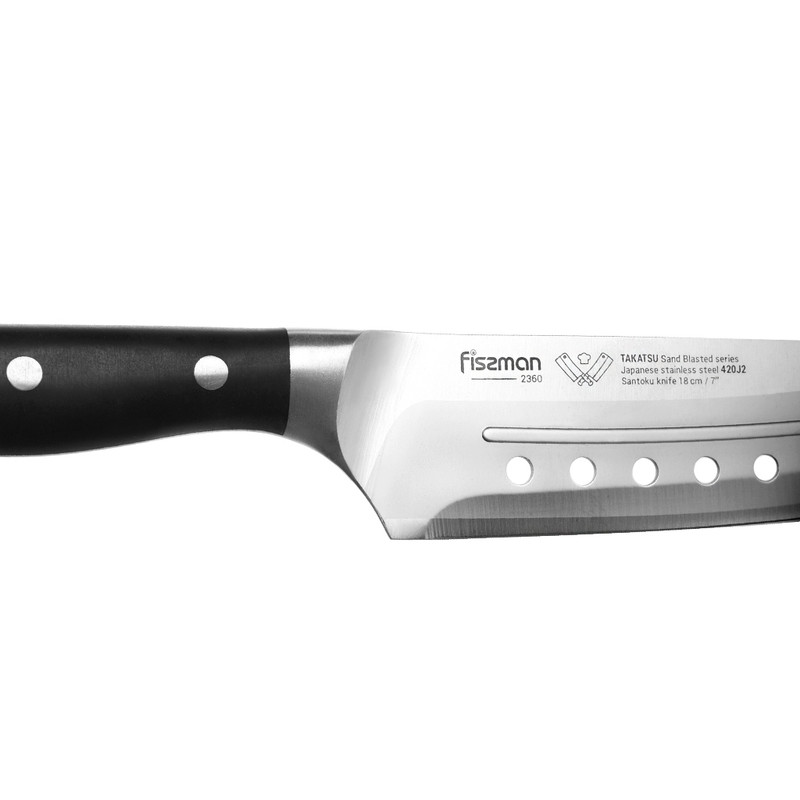 Fissman 7'' Santoku Knife Takatsu (420j2 Steel)