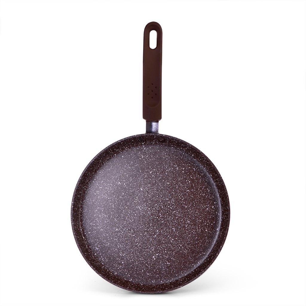Fissman Crepe Pan Smoky Stone 20cm (Aluminium With Non-Stick Coating)