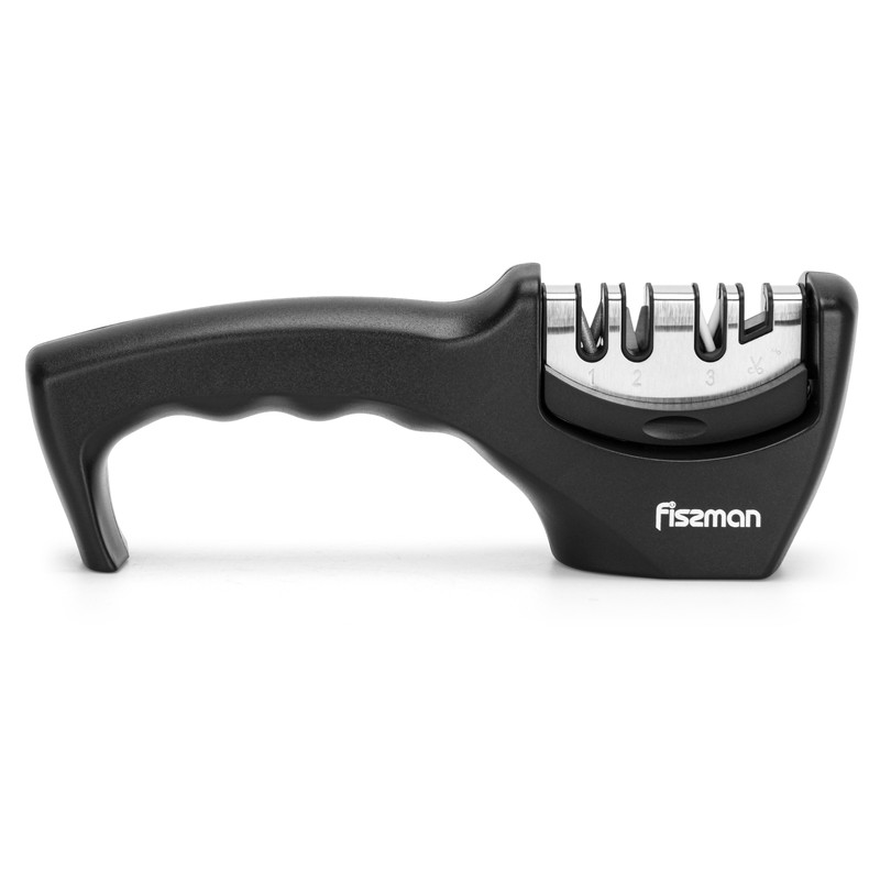 Fissman Sharpener 21x5x7cm Three Step Sharpening (Tungsten Carbidediamond And Ce