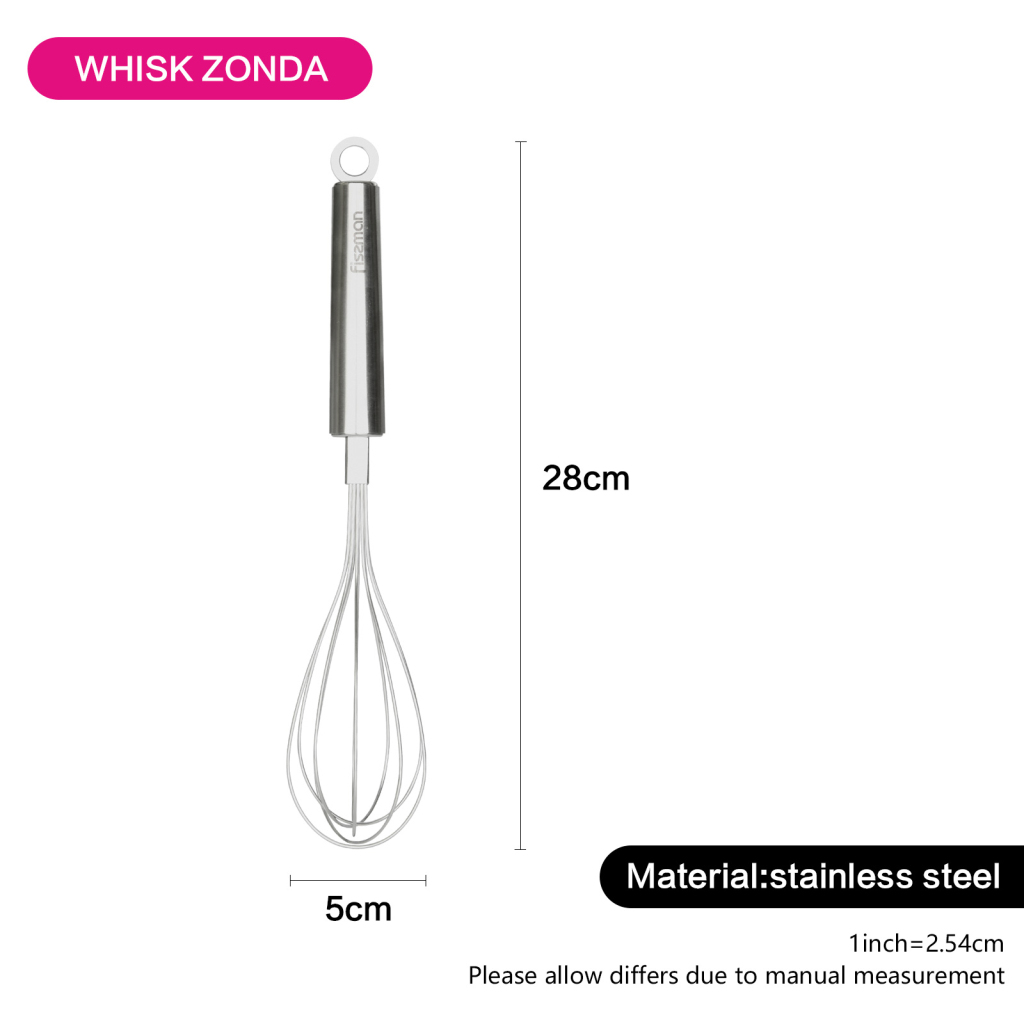 Fissman Whisk Zonda (Stainless Steel)