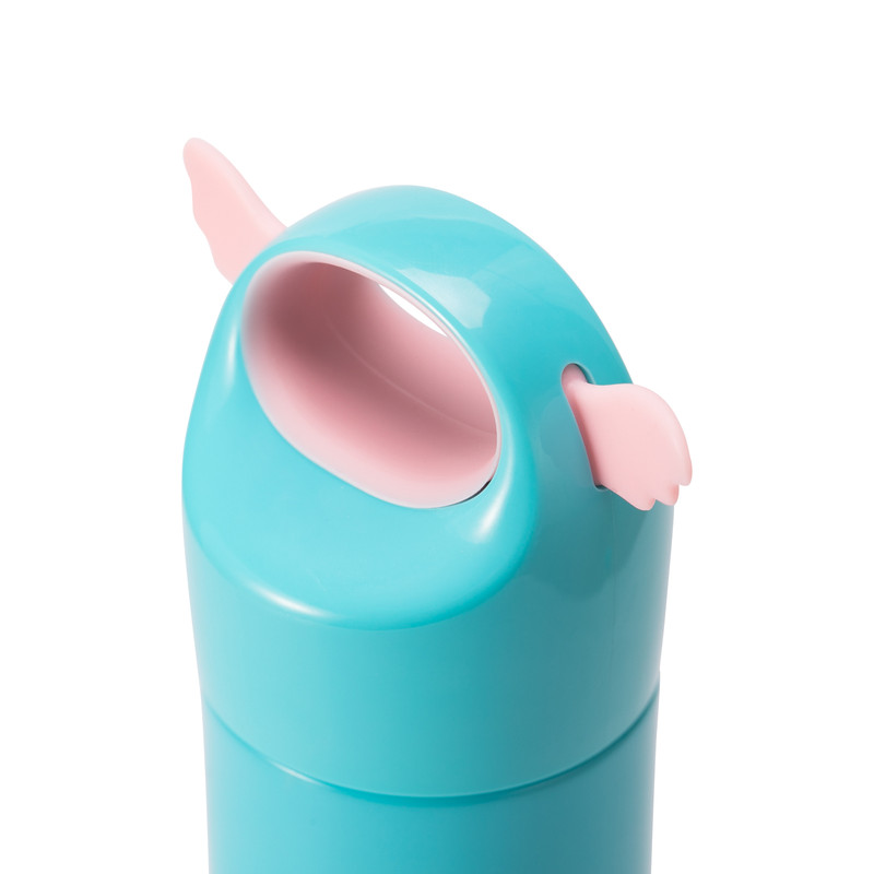 Fissman Double Wall Vacuum Bottle Angel 400ml (Stainless Steel) Light Blue