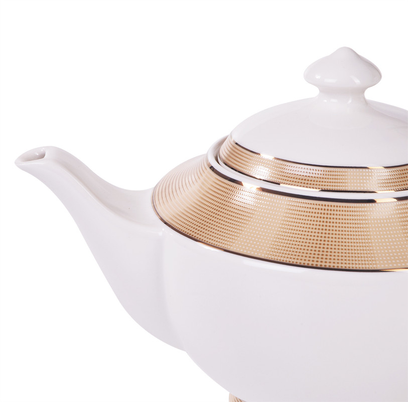 Fissman Tea Pot Versailles 1350ml (Porcelain)