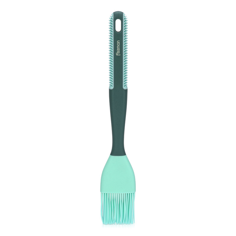 Fissman Marinating Kitchen Brush With Transparent Handle Mint Green/Grey 30x5cm