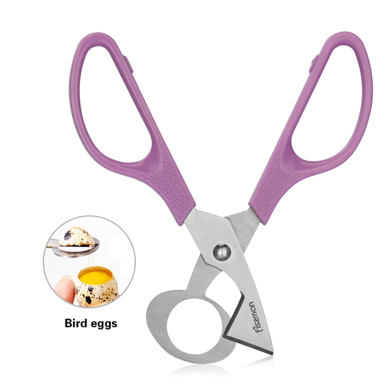 Fissman Quail Egg Scissors Purple 14x6x1cm