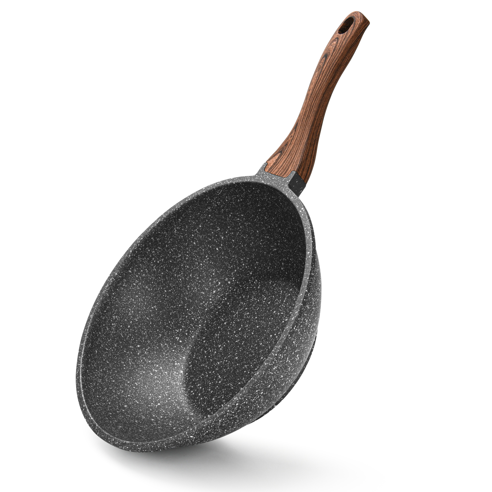 Fissman Wok Dakjjim 30x10cm With Induction Bottom (Aluminium With Non-Stick Coat