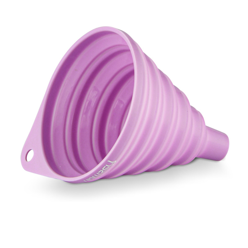 Fissman Foldable Silicone Funnel Purple 9cm
