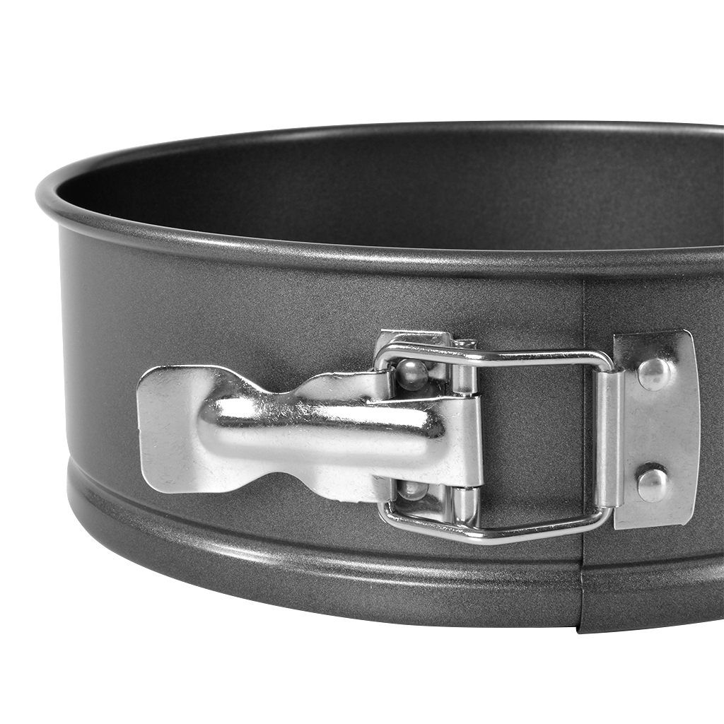 Fissman Springform Pan 20x6.8cm Dark-Grey (Carbon Steel With Non-Stick Coating)