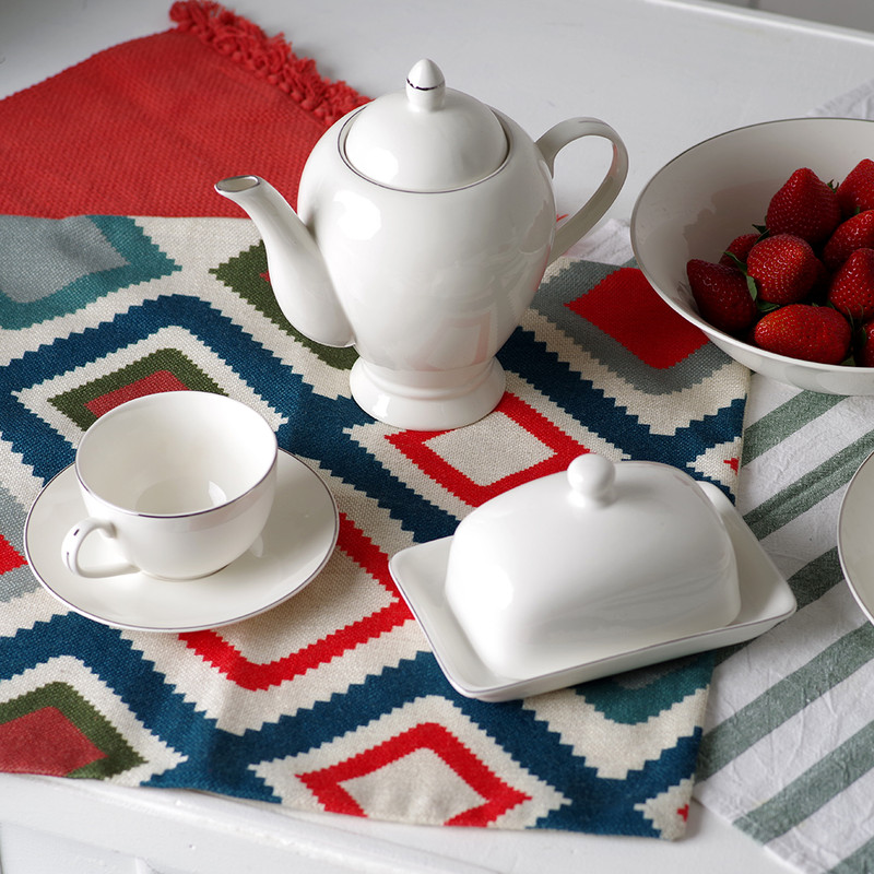 Fissman Butter Dish Aleksa 17.8x11.5cm White (Porcelain)