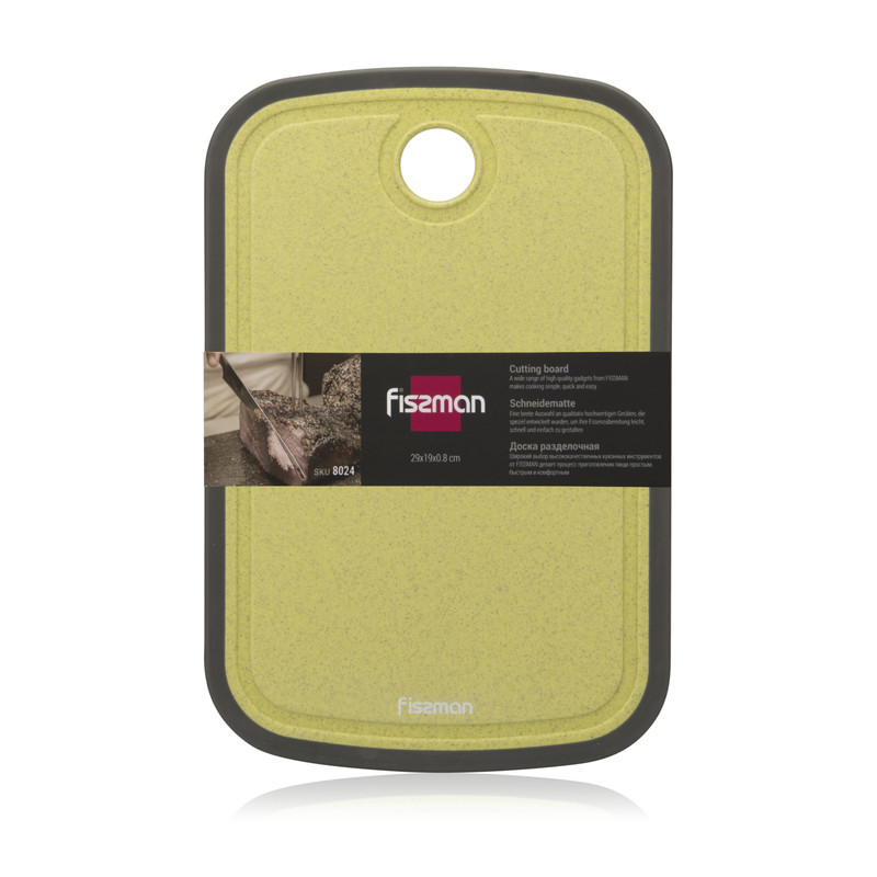 Fissman Cutting Board 29x19x08cm (Pp + Tpr)