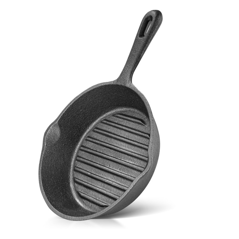 Fissman Grill Pan 18x4.4cm (Cast Iron)
