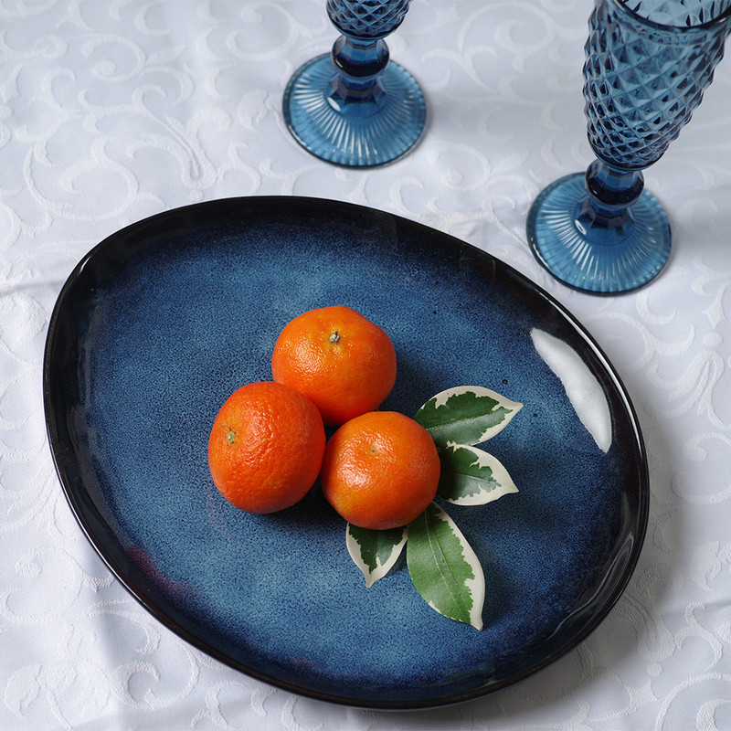 Fissman Plate Ciel 28cmx24cm (Ceramic)