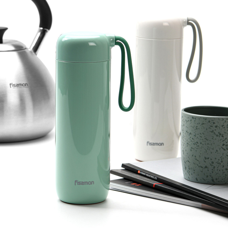Fissman Thermose 400ml Green (Stainless Steel)