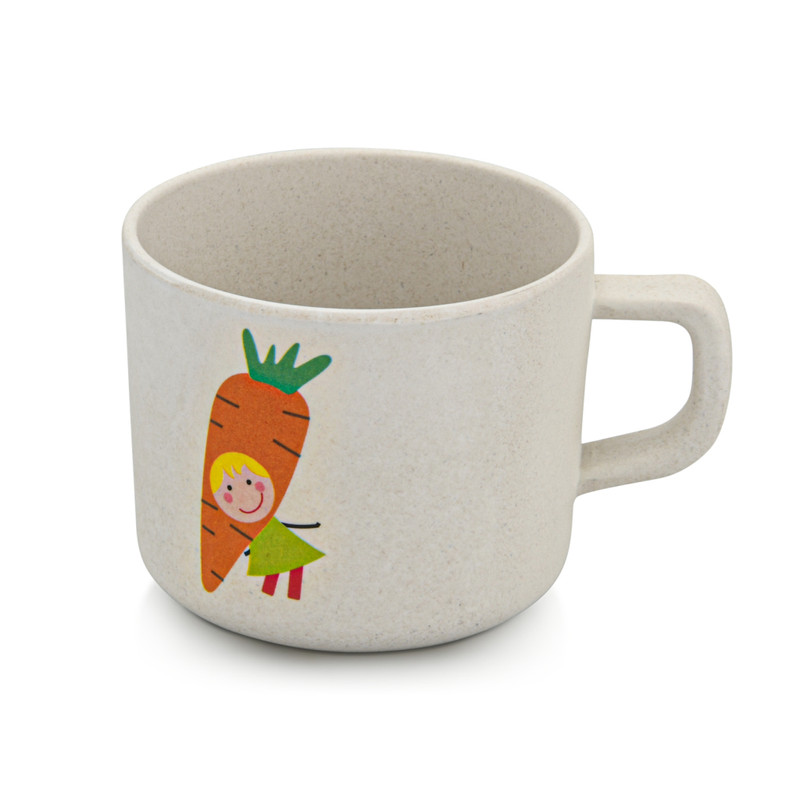 Fissman Mug Carrot 225ml (Bamboo Fibre)