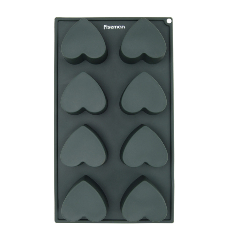Fissman 8 Cups Cake Mold 28x17x3.5cm (Silicone)