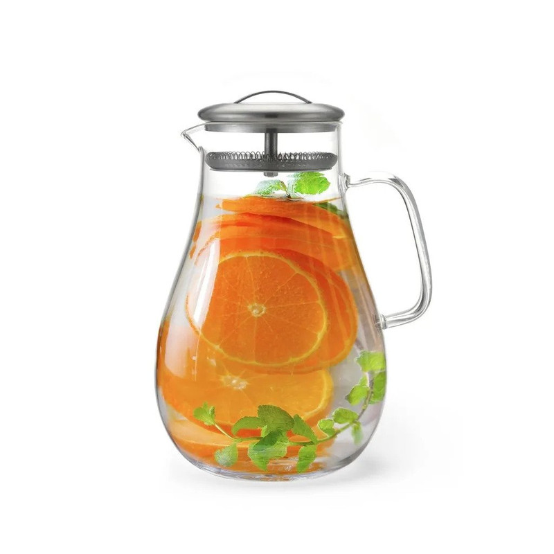 Fissman Jug 1800ml With Filter (Borosilicate Glass)