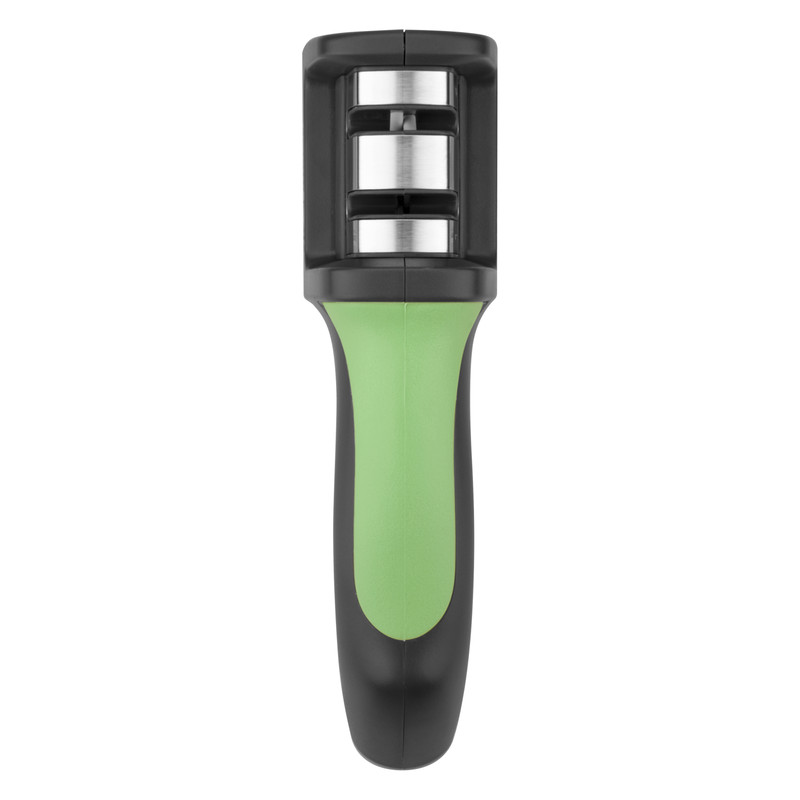 Fissman Sharpener 19x5x6cm Green Tea For Two-Step Sharpening (Tungsten Carbide A