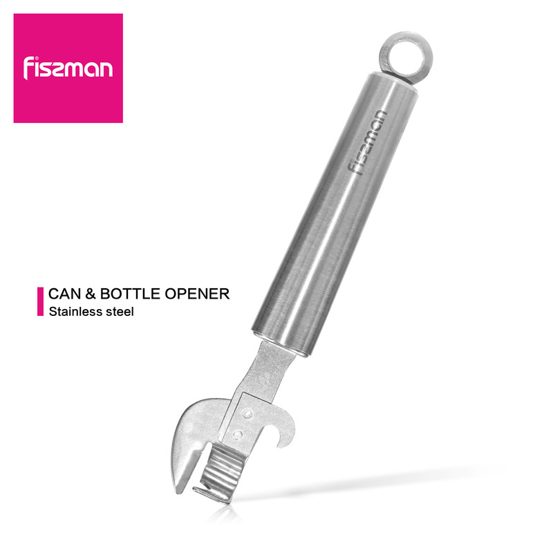 Fissman Can & Bottle Opener Zonda 16cm (Stainless Steel)