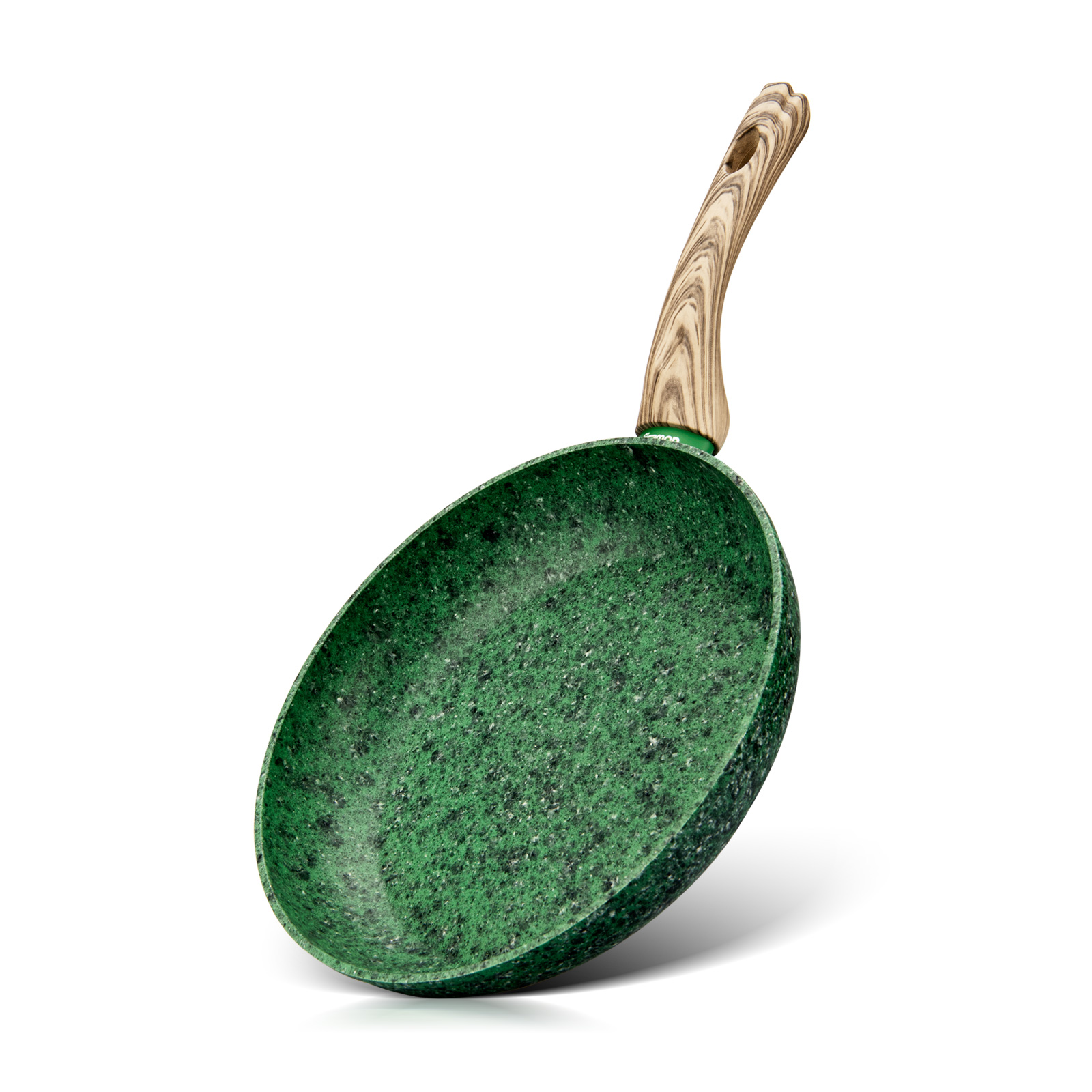 Fissman Frying Pan Malachite 24x4.9cm (Aluminum With Non-Stick Coating)