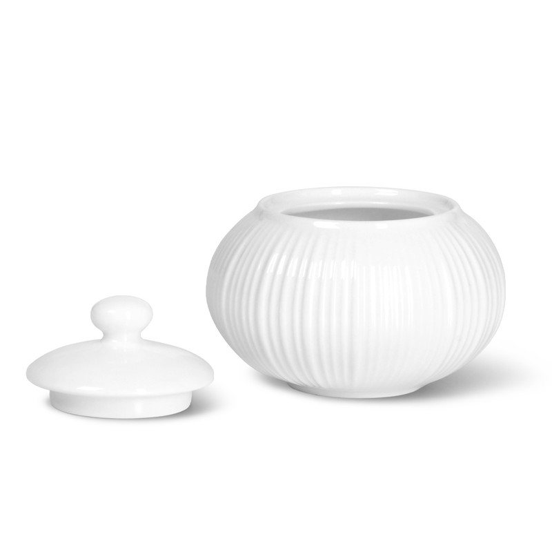 Fissman Sugar Bowl Elegance White 250ml (Porcelain)