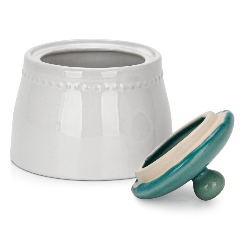 Fissman Sugar Pot Celine 450ml (Ceramic) Azure